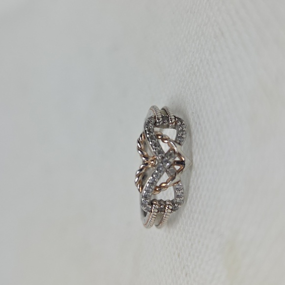 Vancaro Rose Gold Sterling Heart Infinity - Picture 4 of 6